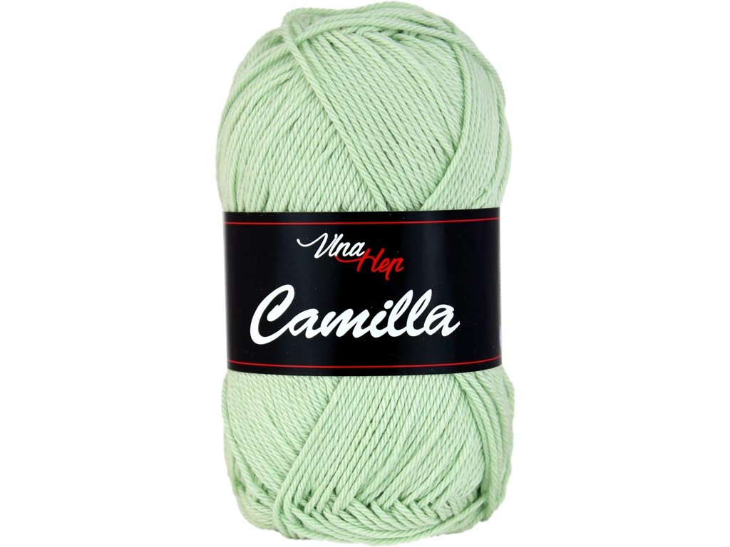 Příze Camilla 8165 - jemná zelenkavá