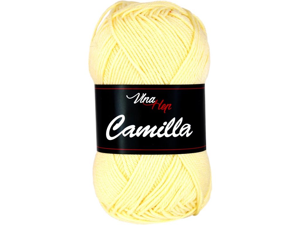Příze Camilla 8176 - pastelově žlutá