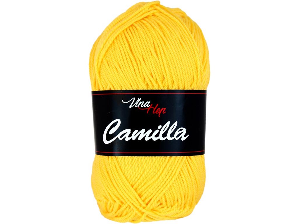 Příze Camilla 8180 - žlutá