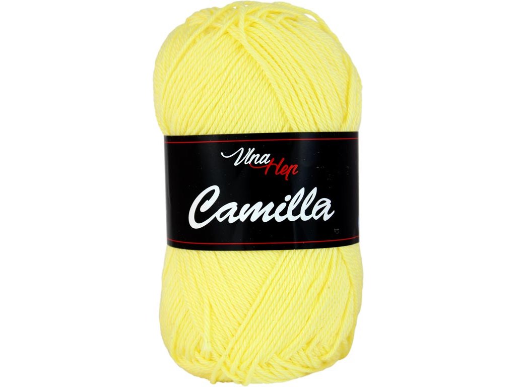 Příze Camilla 8183 - světle žlutá