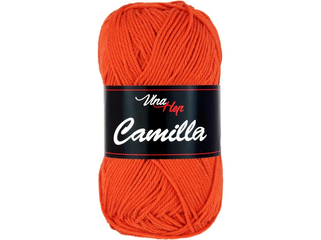 Vlna-Hep Camilla 8198 - tmavě oranžová