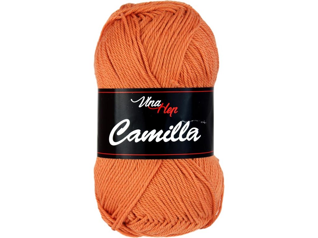 Vlna-Hep Camilla 8200 - hnědo oranžová