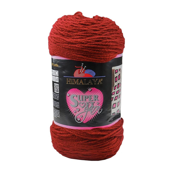 Himalaya Super Soft Yarn 80826 tmavá cihlová