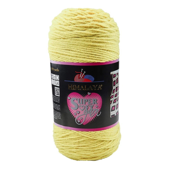 Himalaya Super Soft Yarn 80854 citronově žlutá