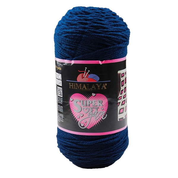 Himalaya Super Soft Yarn 80862 kobaltově modrá