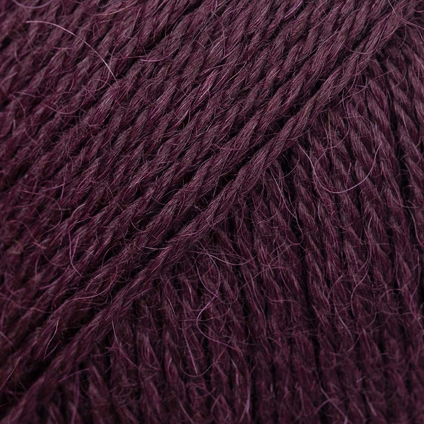 DROPS Alpaca uni 9044 - tmavá grape