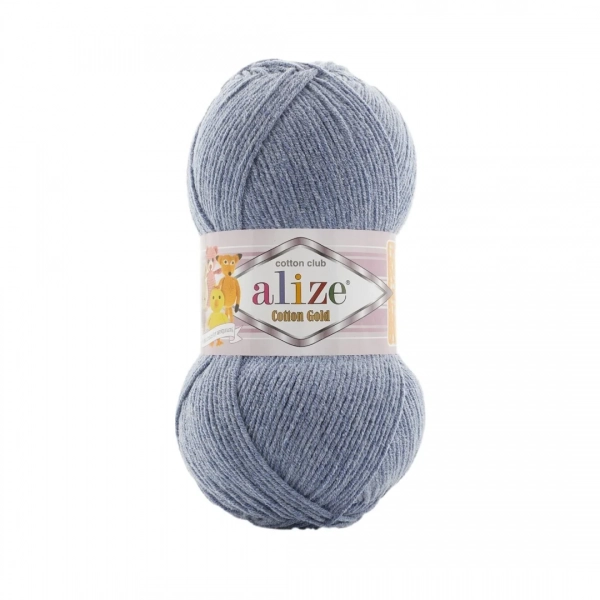 Alize Cotton Gold 962 - stříbrnošedá