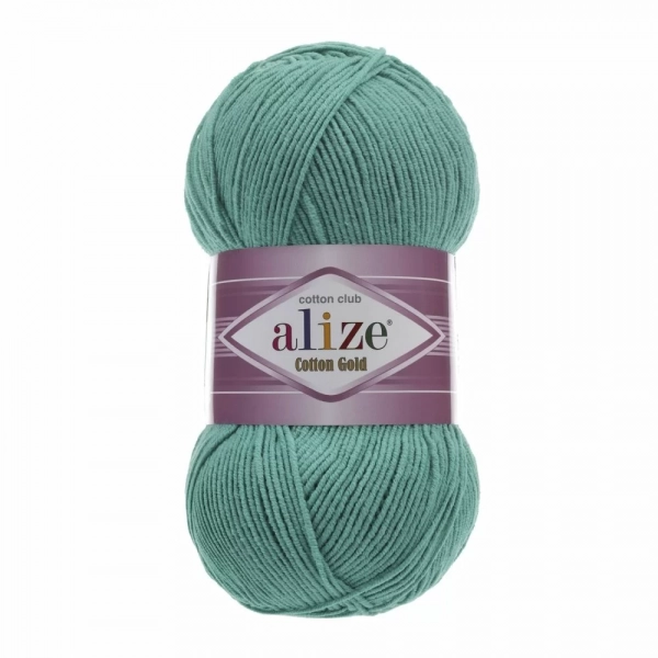 Alize Cotton Gold 610 - nerfitově zelená