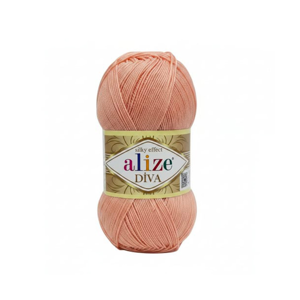 Alize Diva 400 - tlumená lososová