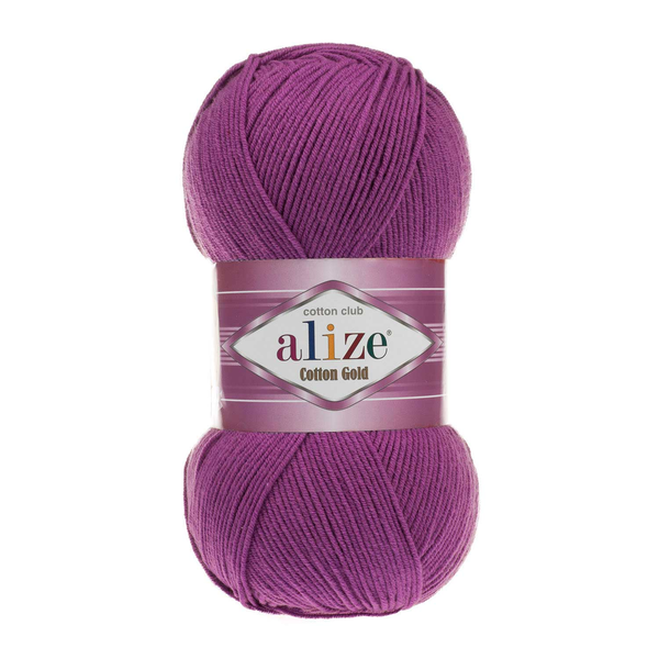 Alize Cotton Gold 122 - švestková