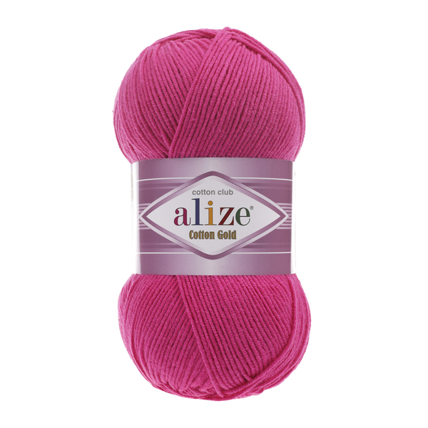 Alize Cotton Gold 149 - fuchsiová