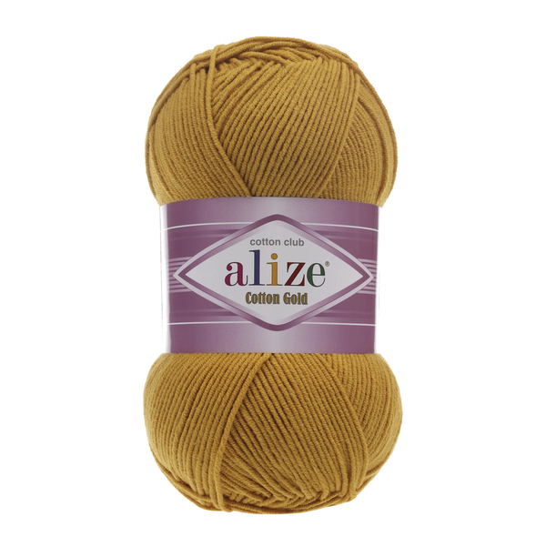 Alize Cotton Gold 02 - hořčicová