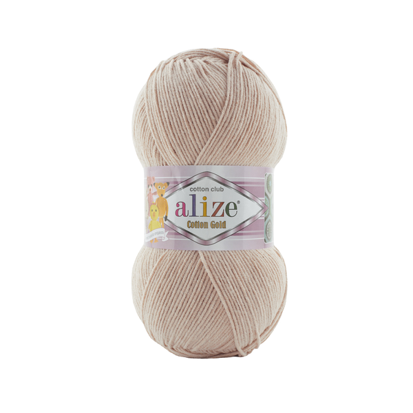 Alize Cotton Gold 314 - světle béžová