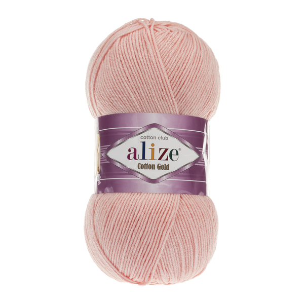 Alize Cotton Gold 393 - pudrově růžová