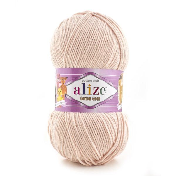 Alize Cotton Gold 401 - světle meruňková