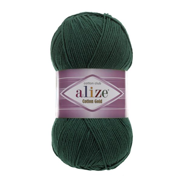 Alize Cotton Gold 426 - tmavý smaragd