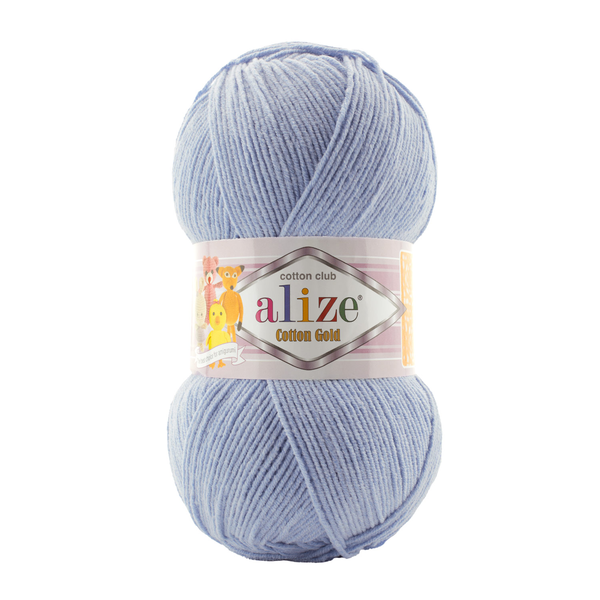 Alize Cotton Gold 481 - světle modrá