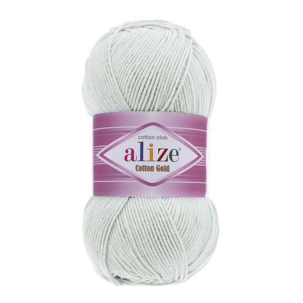 Alize Cotton Gold 533 - pastelově šedá