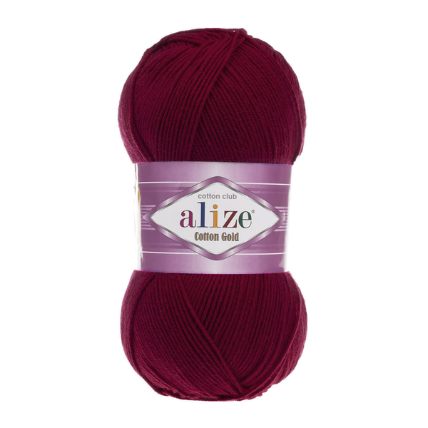 Alize Cotton Gold 57 - vínová