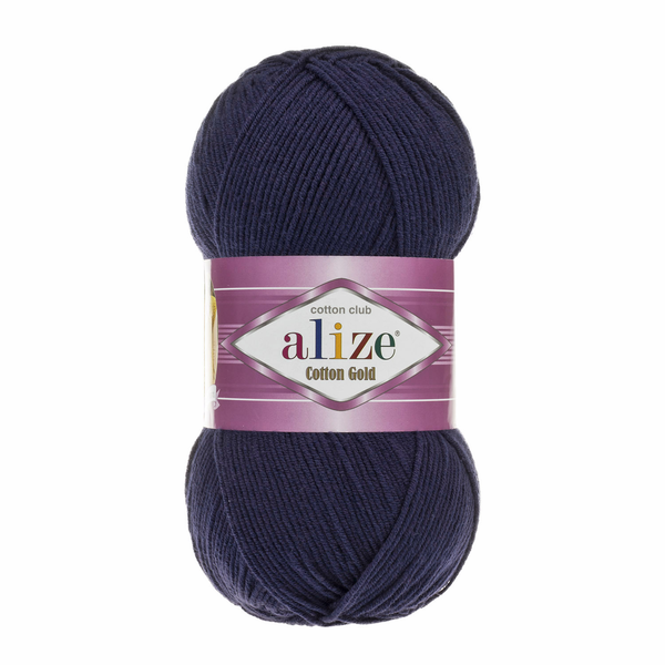 Alize Cotton Gold 58 - tmavě modrá