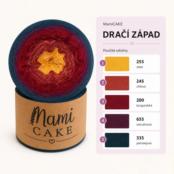 MamiCAKE - Dračí západ