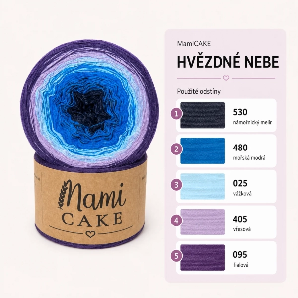 MamiCAKE - Hvězdné nebe