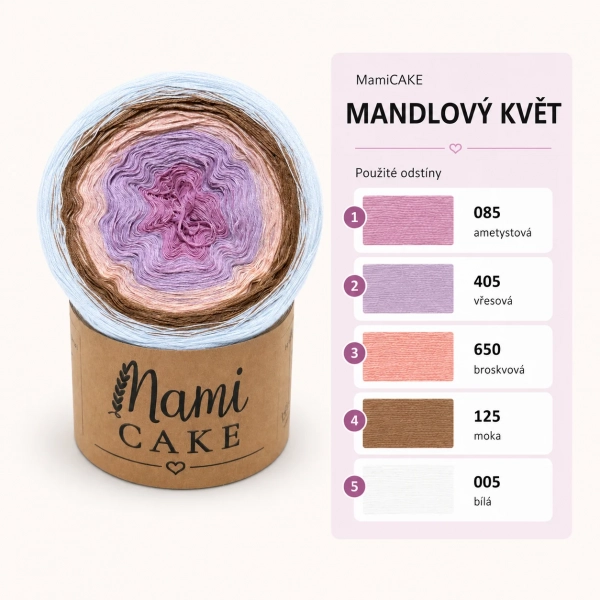 MamiCAKE - Mandlový květ