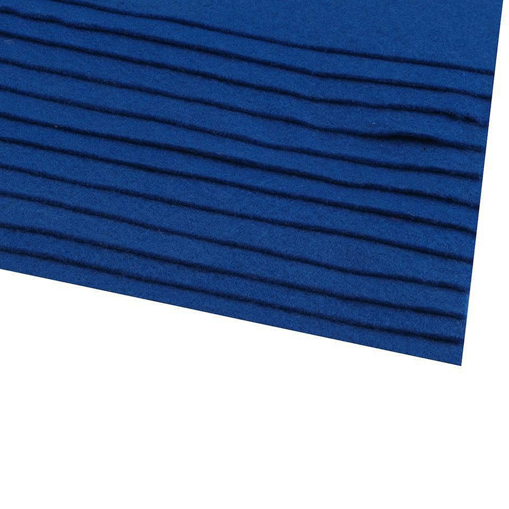 Filc barevný 20x30 cm - modrá safírová