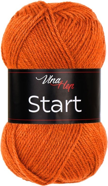 Vlna-Hep Start 41175 - rezavě oranžová