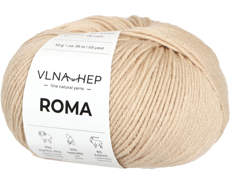 Vlna-Hep Roma 132040 - béžová
