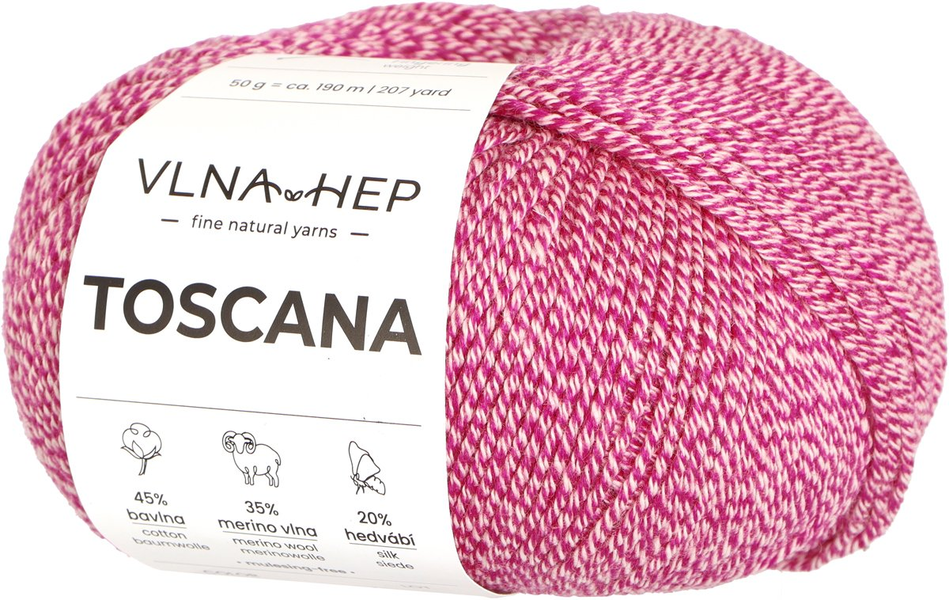Vlna-Hep Toscana 142360 Festival Fuchsia – sytá fuchsiová