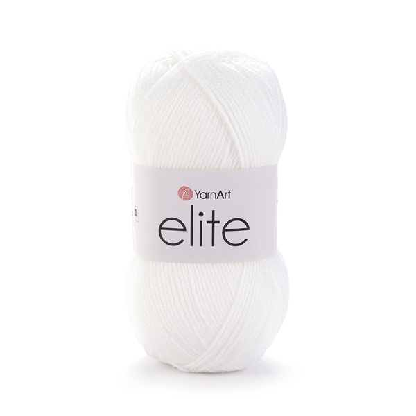 YarnArt Elite 150 - bílá