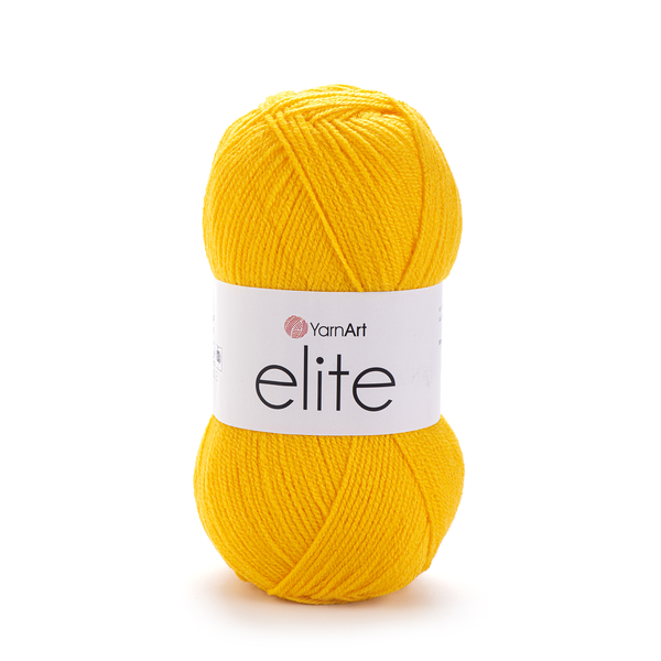 YarnArt Elite 32 - sytá žlutá