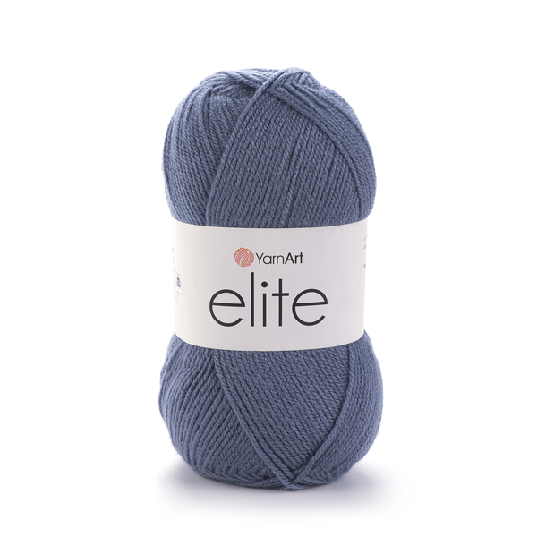 YarnArt Elite 842 - šedý denim
