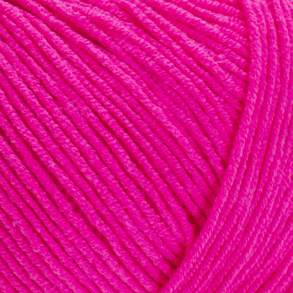 Jeans YarnArt 59 - neonově růžová