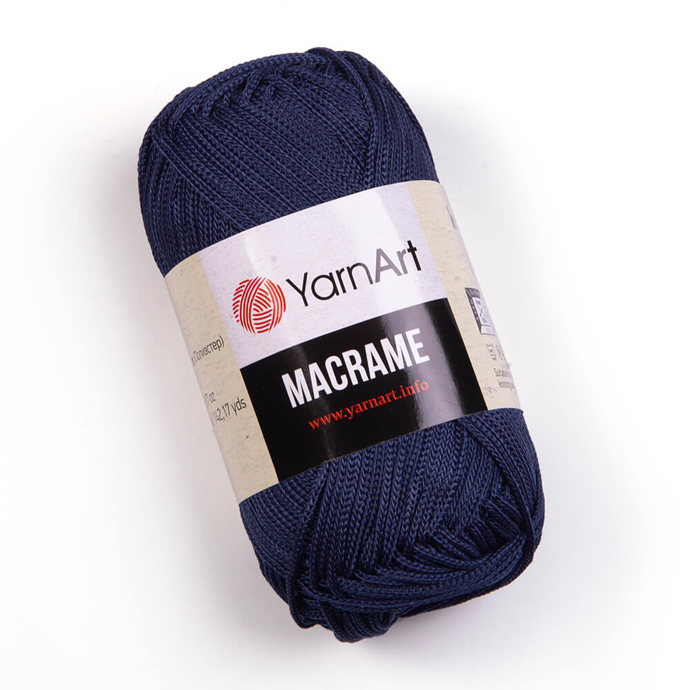 YarnArt Macrame 162 - tmavě modrá