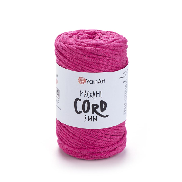 YarnArt Macrame Cord 3 mm 771 - fuchsie