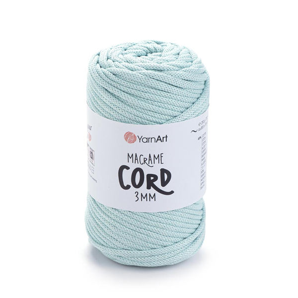 YarnArt Macrame Cord 3 mm 775 - světlý mint