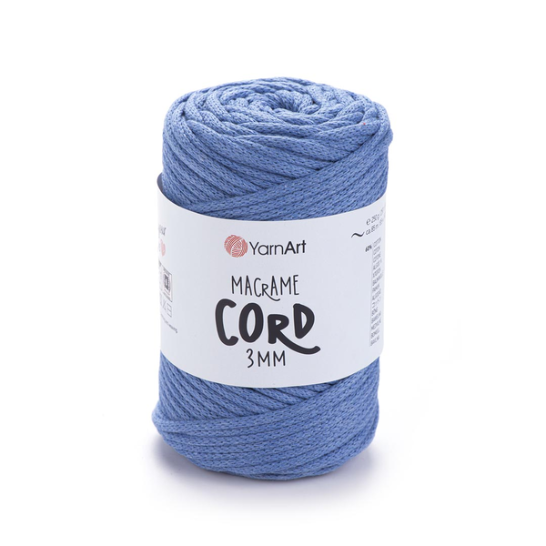 YarnArt Macrame Cord 3 mm 786 - světlý jeans
