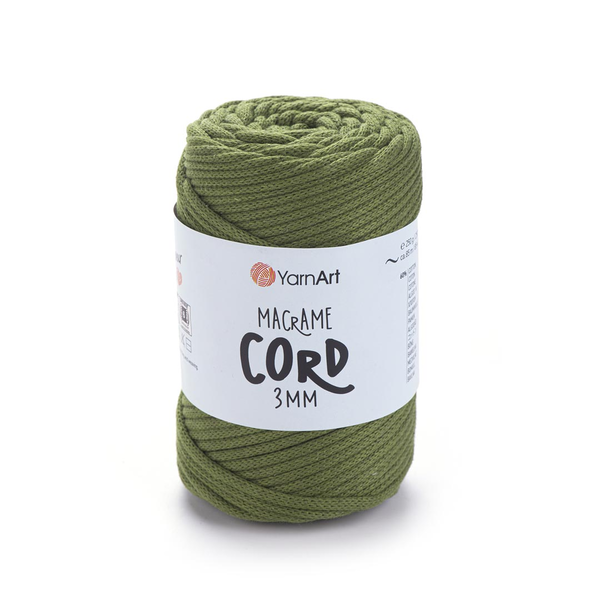 YarnArt Macrame Cord 3 mm 787 - avokádo